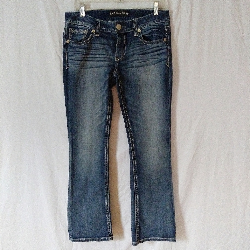 Express Bootcut Jeans Sz 6s